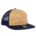 Otto Cap 141-1070 Otto Snap 6 Panel Mid Profile Mesh Back Trucker Snapback Hat