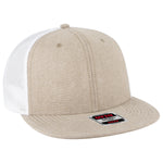 Otto Cap 141-1070 Otto Snap 6 Panel Mid Profile Mesh Back Trucker Snapback Hat