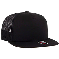 Otto Cap 154-1174 Otto Snap 5 Panel Pro Style Mesh Back Trucker Snapback Hat -