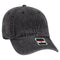 Otto Cap 18-1249 6 Panel Low Profile Dad Hat Snow Washed Denim