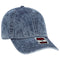 Otto Cap 18-1249 6 Panel Low Profile Dad Hat Snow Washed Denim