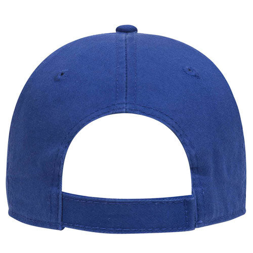 Ottocap Low Profile 6-Panel Cotton Twill Cap - Unstructured, Garment Washed, Pigment Dyed (Yellow) - View #8
