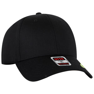 OTTO Cap 19-6 6 Panel Low Profile Style Baseball Cap, Recycled Hat -