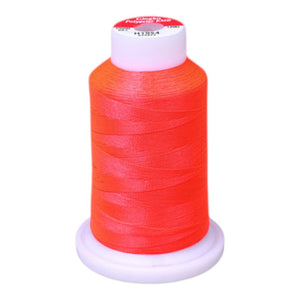 Gingko 648 PolySHINE #40 1000M Small Cone Embroidery Threads-Orange Pink -