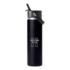 Hydro Flask 1601-96 Hydro Flask Wide Mouth 24oz Bottle with Flex Straw Cap -
