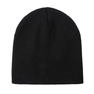 Unbranded Short Knit Beanie, Blank Knit Cap -