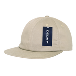Decky 200 - Relaxed Flat Bill Cotton Cap - CASE Pricing