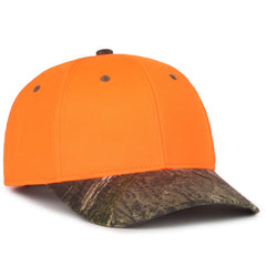 Outdoor Cap 202IS Blaze Crown with Camo Visor Cap -