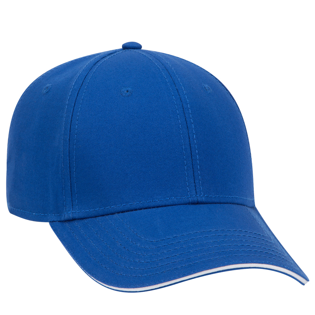 Otto 23-766 6 Panel Low Profile Baseball Cap, Cotton Twill