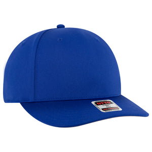 Otto 270-1 Seamless 6 Panel Mid Profile Baseball Cap -