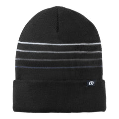 TravisMathew TM1MY393 Striped Cuffed Beanie -