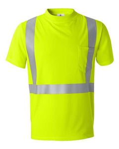 Kishigo 9110-9111 Unisex High-Performance Microfiber T-Shirt -