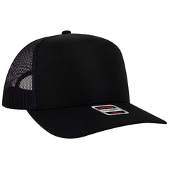 OTTO Cap 32-1 5 Panel Mid Profile Mesh Back Trucker Hat -