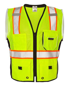 Kishigo 1513-1514 Unisex Premium Black Series® Heavy-Duty Vest -
