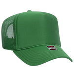 Otto 39-165 Youth Size 5 Panel High Crown Mesh Back Foam Trucker Hat Kids