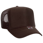 Otto 39-165 Youth Size 5 Panel High Crown Mesh Back Foam Trucker Hat Kids