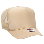Otto 39-165 5-Panel High Crown Foam Trucker Hats - Solid Colors