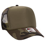 Otto 5-Panel High Crown Foam Trucker Hats, Mesh Back Cap - 39-165