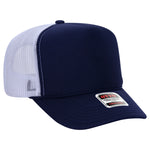 Otto 5-Panel High Crown Foam Trucker Hats, Mesh Back Cap - 39-165