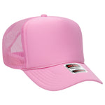 Otto 5-Panel High Crown Foam Trucker Hats, Mesh Back Cap - 39-165