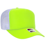 Otto 5-Panel High Crown Foam Trucker Hats, Mesh Back Cap - 39-165