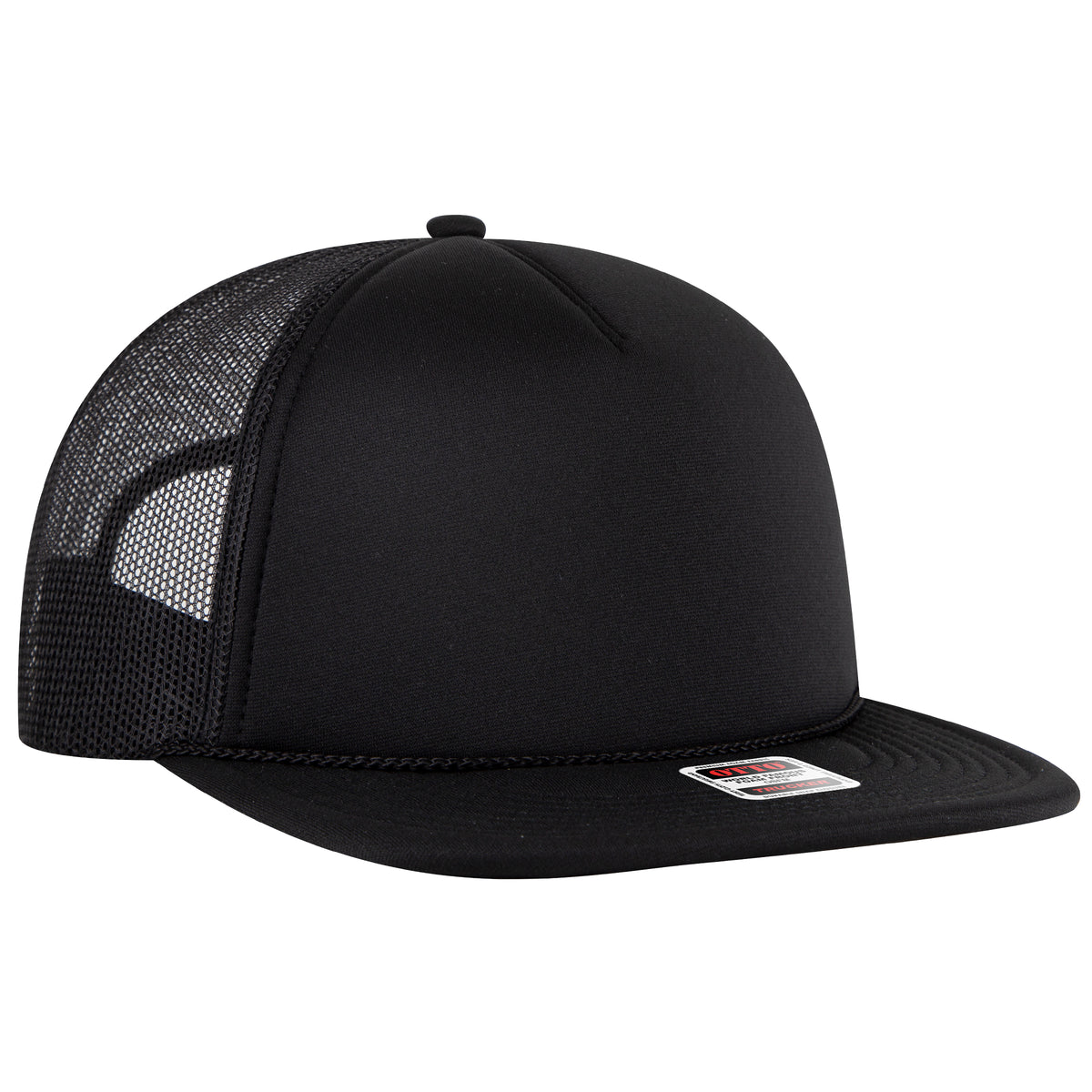 OTTO Cap 3995015-1 OTTO Snap 5 Panel Pro Style Mesh Back Trucker