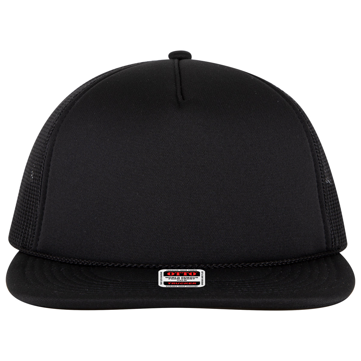OTTO Cap 3995015-1 OTTO Snap 5 Panel Pro Style Mesh Back Trucker