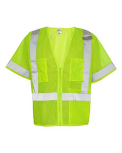 Kishigo 1264-1265 Unisex Class 3 Economy Vest -