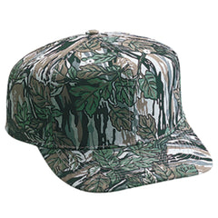 OTTO CAP 44-051 Camouflage 6 Panel Mid Profile Baseball Cap -