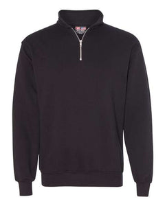 Bayside 920 Unisex USA-Made Quarter-Zip Sweatshirt -