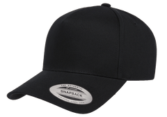 YP Classics® 5079 Retro Cotton Blend 5-Panel Snapback Cap -