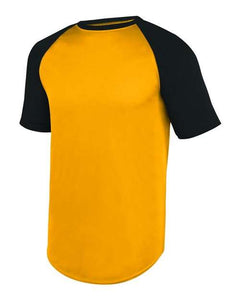 Augusta Sportswear 1508 Unisex Wicking Short Sleeve Baseball Jersey -