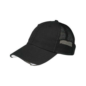 Mega Cap 6887 Low Profile (Unstructured) Washed Organic Cotton Mesh Cap -