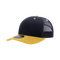 Decky 6021 - Classic Trucker Hat, 6 Panel Mid Profile Trucker Cap