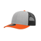 Decky 6021 - Classic Trucker Hat, 6 Panel Mid Profile Trucker Cap