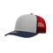 Decky 6021 - Classic Trucker Hat, 6 Panel Mid Profile Trucker Cap