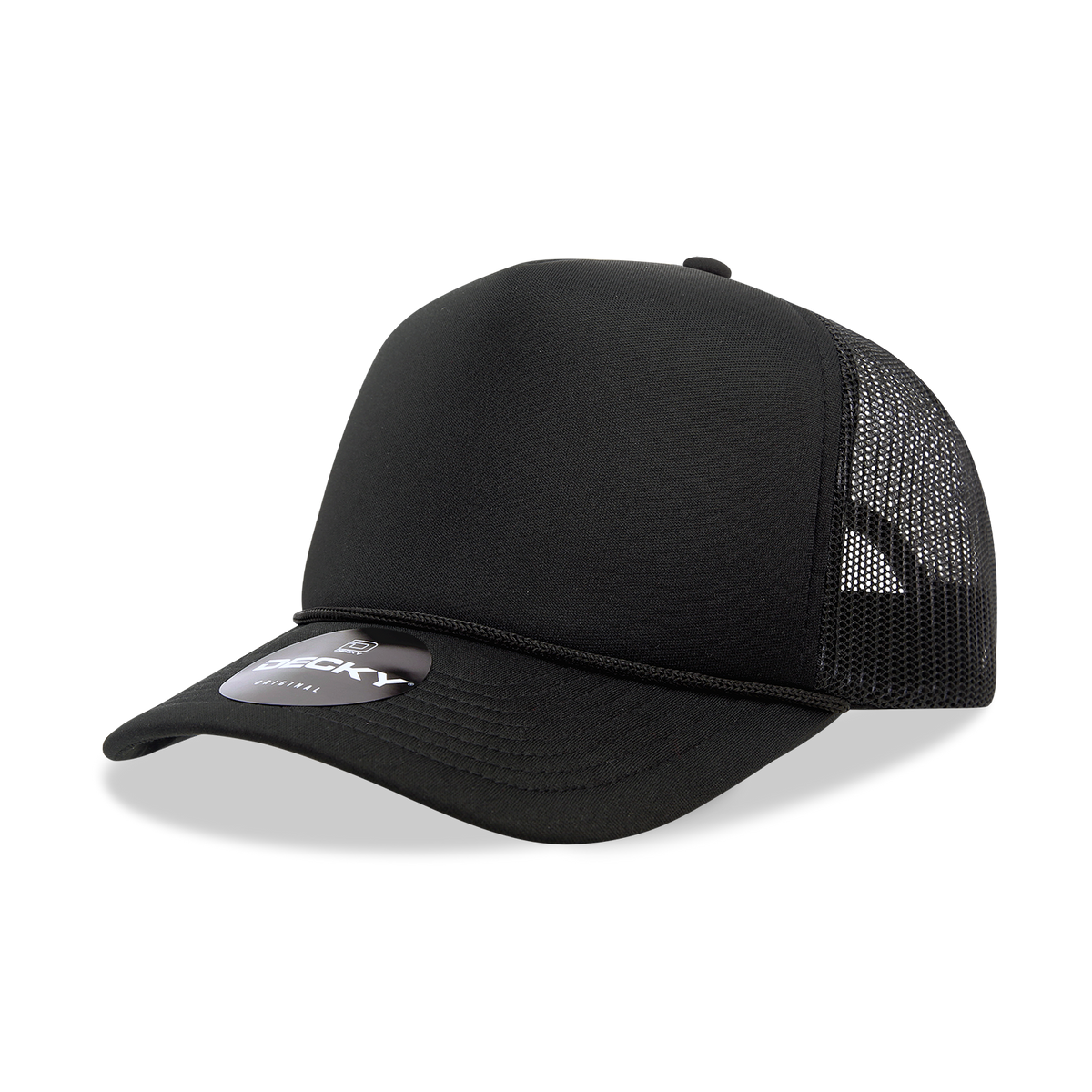 Decky 6025 Mid Profile, 5 Panel Foam Trucker Hat – The Park Wholesale