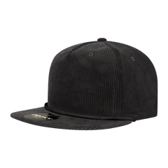 Decky 6043 5 Panel High Profile Relaxed Corduroy Rope Hat -