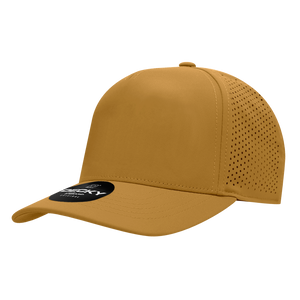 Decky 6045 5 Panel High Profile Structured Perforated Performance Cap -