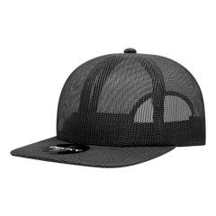 Decky 6049 6 Panel High Profile Relaxed Mesh Trucker Hat -