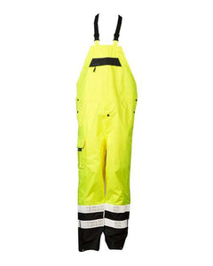 Kishigo RWB106-107 Unisex Premium Black Series® Rainwear Bib -