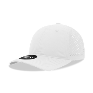 Decky 6224 6 Panel Low Profile Relaxed Perforated Performance Dad Hat -