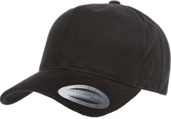 Yupoong 6363V Brushed Cotton Twill Mid Profile Cap YP Classics -