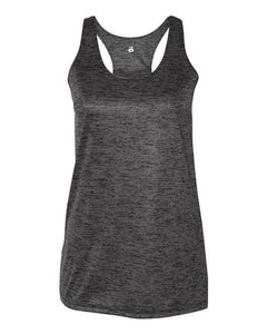 Badger 4161 Women's Tonal Blend Racerback Tank Top -