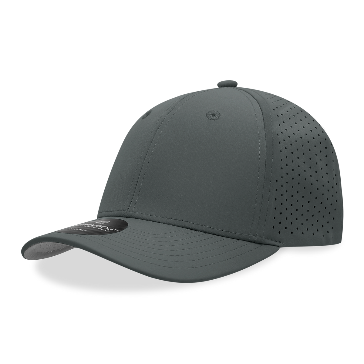 Decky 6412 6 Panel Mid Prof Perforated Cap – The Park Wholesale