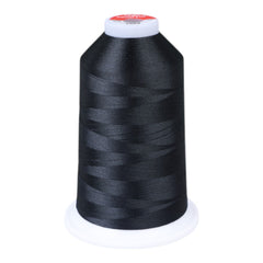 Gingko 646 PolySHINE #40 5000M Embroidery Threads-Gray Black -