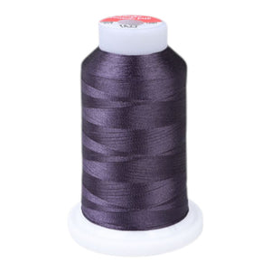 Gingko 648 PolySHINE #40 1000M Small Cone Embroidery Threads-Purple Gray -
