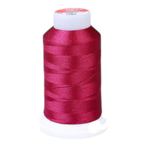 Gingko 648 PolySHINE #40 1000M Small Cone Embroidery Threads-Purple Pink -