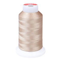 Gingko 648 PolySHINE #40 1000M Small Cone Embroidery Threads-Brown Beige -
