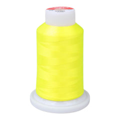 Gingko 648 PolySHINE #40 1000M Small Cone Embroidery Threads-Yellow Green -